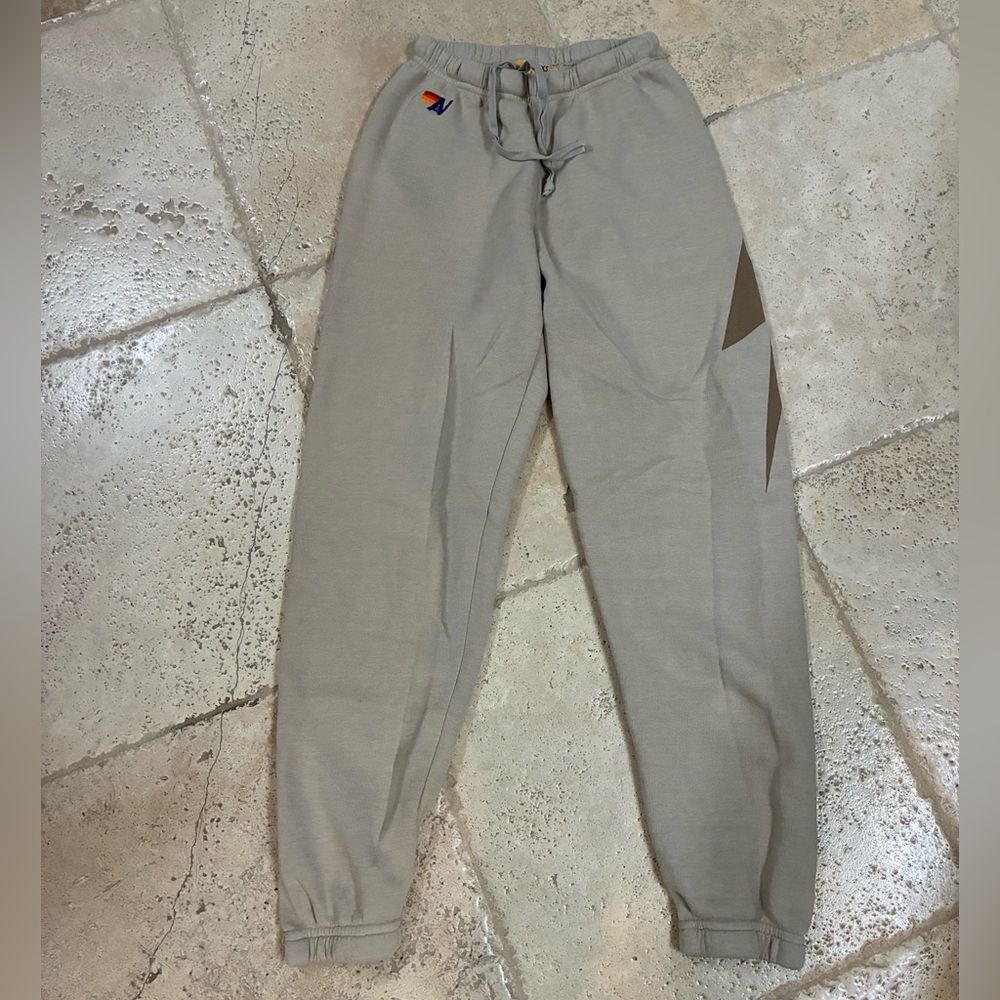 Aviator Nation Lightning Bolt Sweatpants sz XS